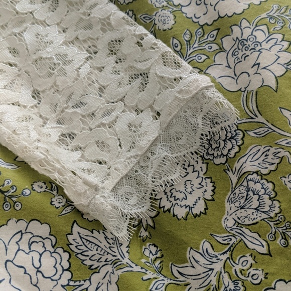 NWT Diane Von Furstenberg Ivory Zarita Lace Dress - Picture 6 of 8